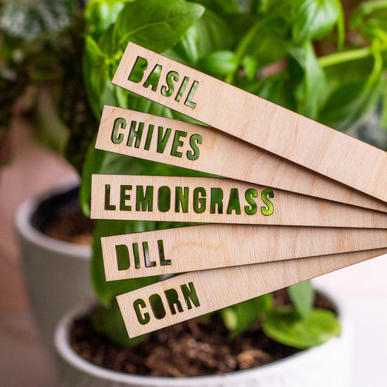 Laser Cut Plant Stakes