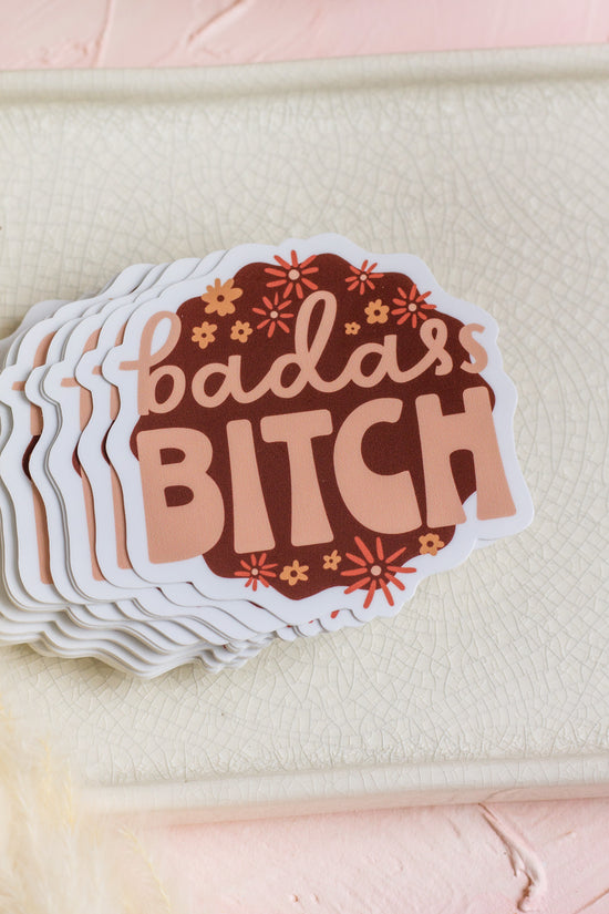 Badass Bitch Sticker
