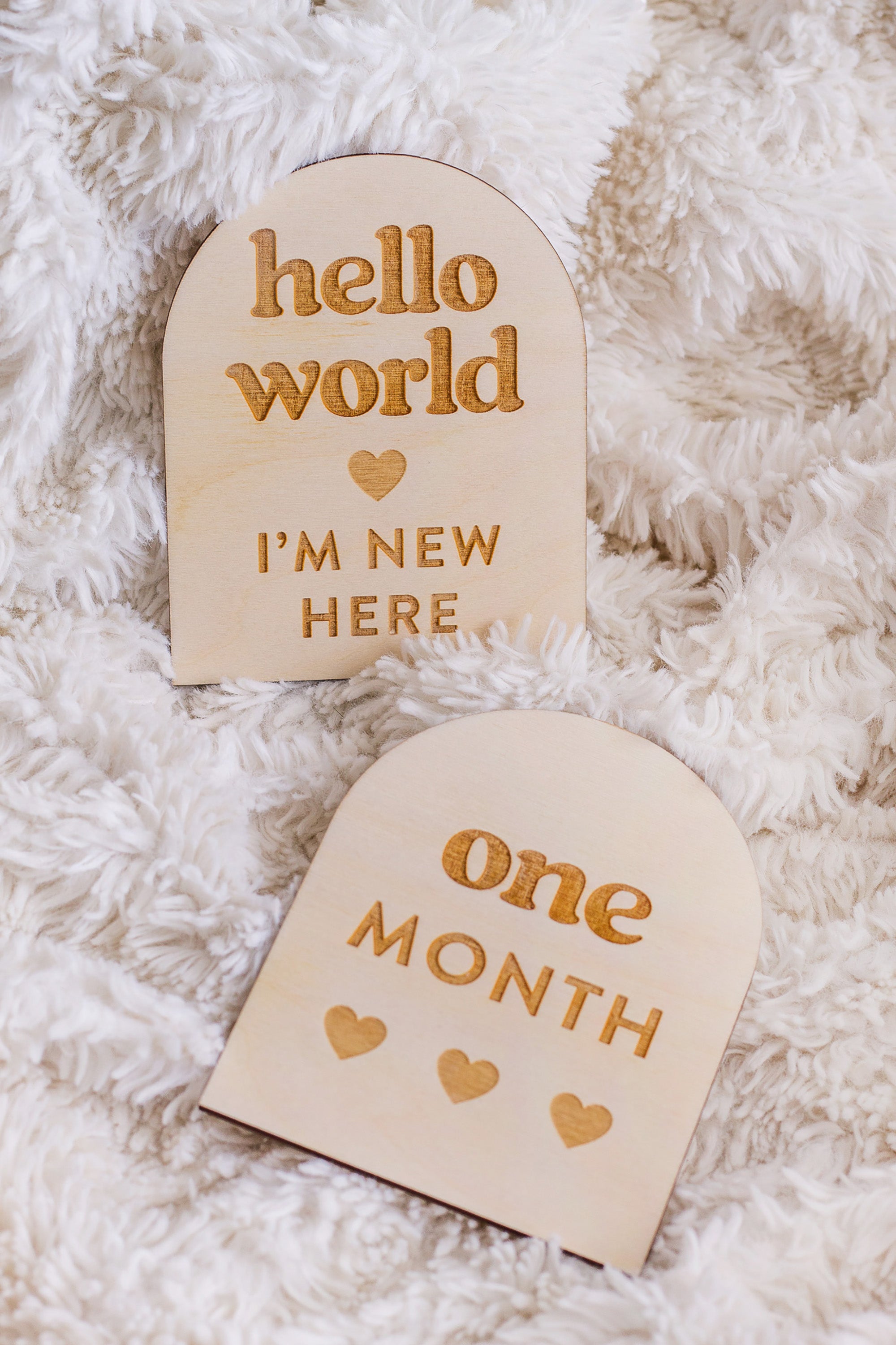 Boho Arched Baby Milestone Signs – The Print Pantry