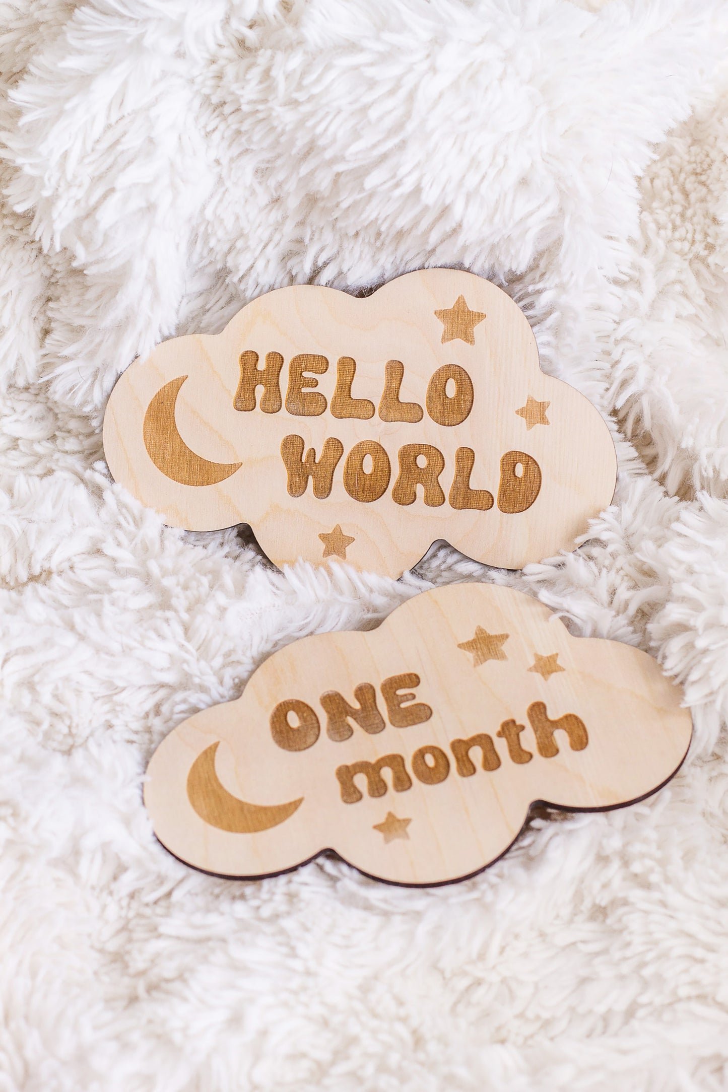 Wooden Signs for Baby