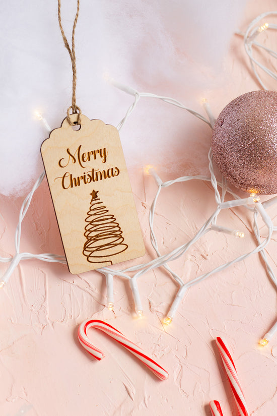 Wooden Gift Tags for Christmas