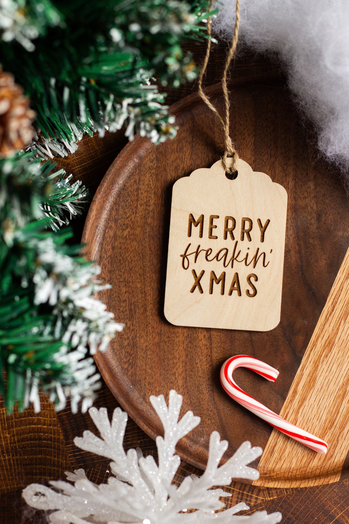 Christmas Wooden Gift Tags