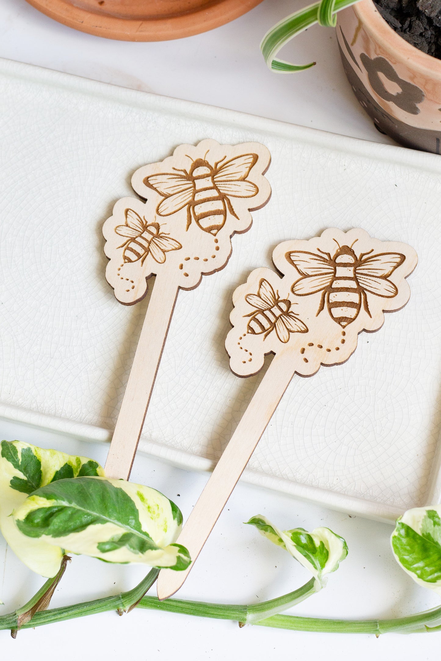 Bumble Bee Garden Stake