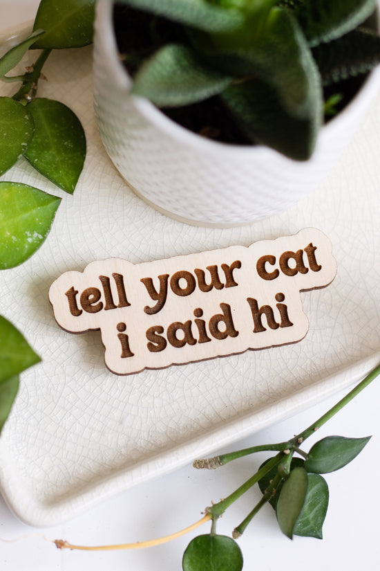 Cat Lover Magnet