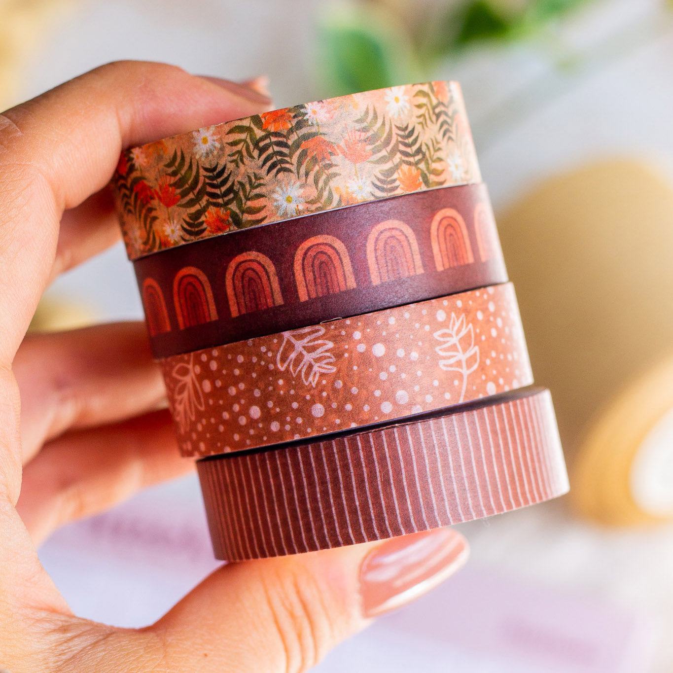 A Cozy Christmas Floral Washi Tape by Echo Park – Country Croppers