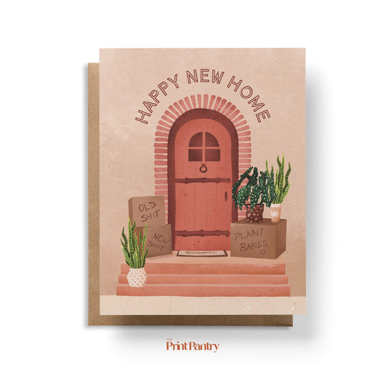 Happy New Home Greeting Card