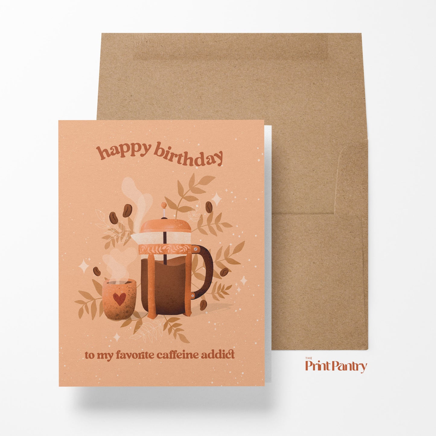 Load image into Gallery viewer, Caffeine Addict Birthday Card
