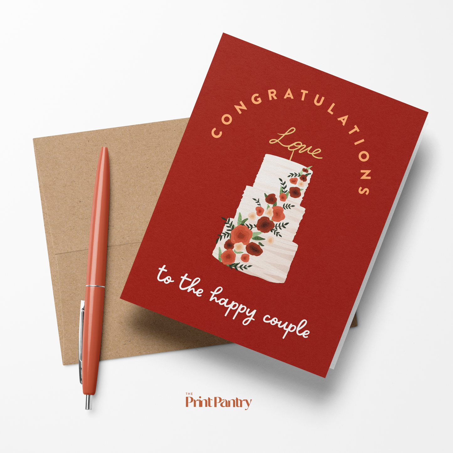 Congratulations to the Happy Couple Card