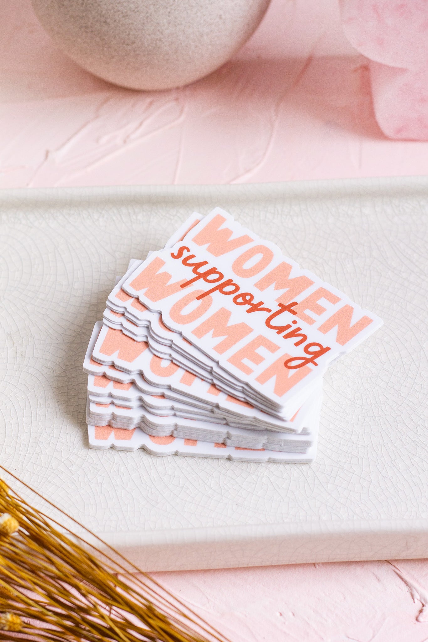 Supporting Service Sticker Women Supporting Women Sticker – The Print Pantry