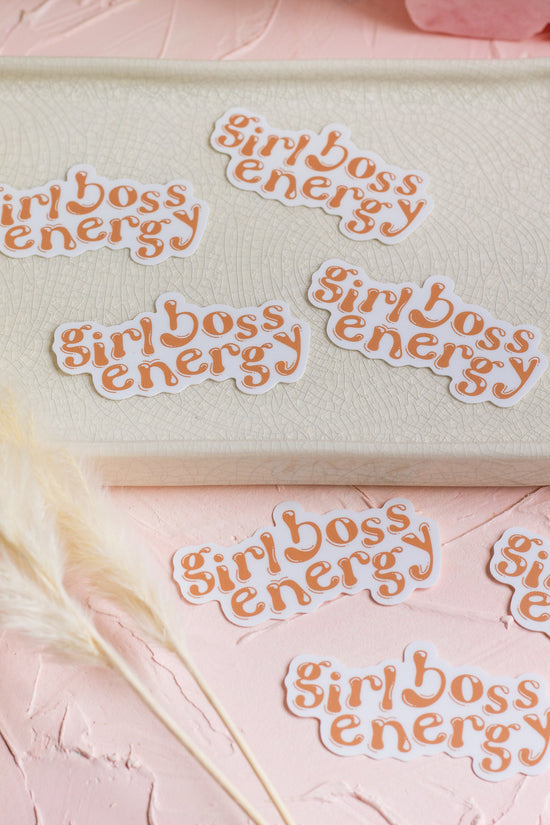 Girl Boss Energy Sticker