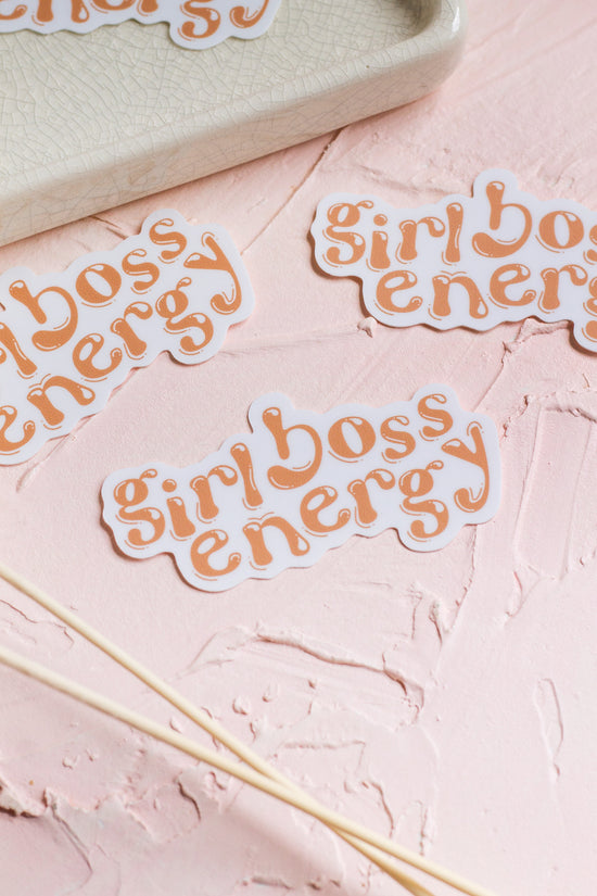 Girl Boss Energy Sticker