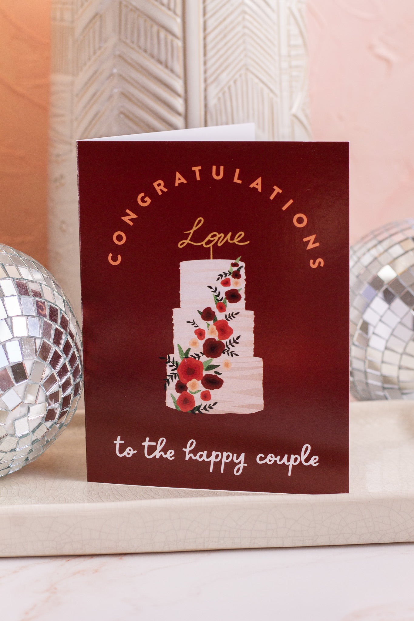 Congratulations to the Happy Couple Card