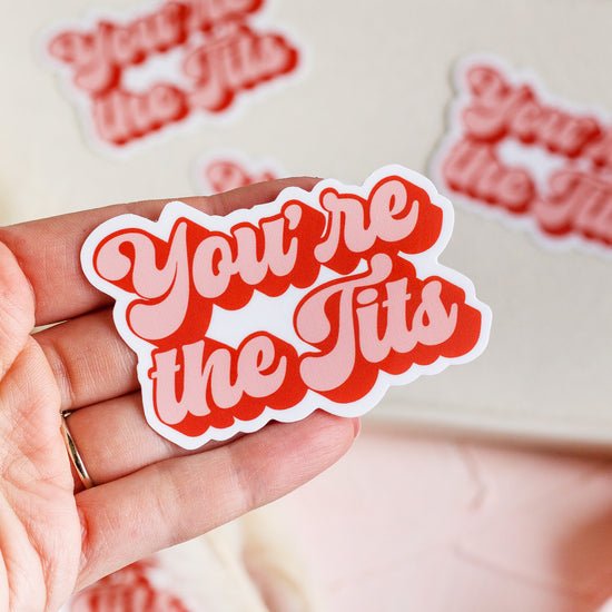 You're The Tits Sticker