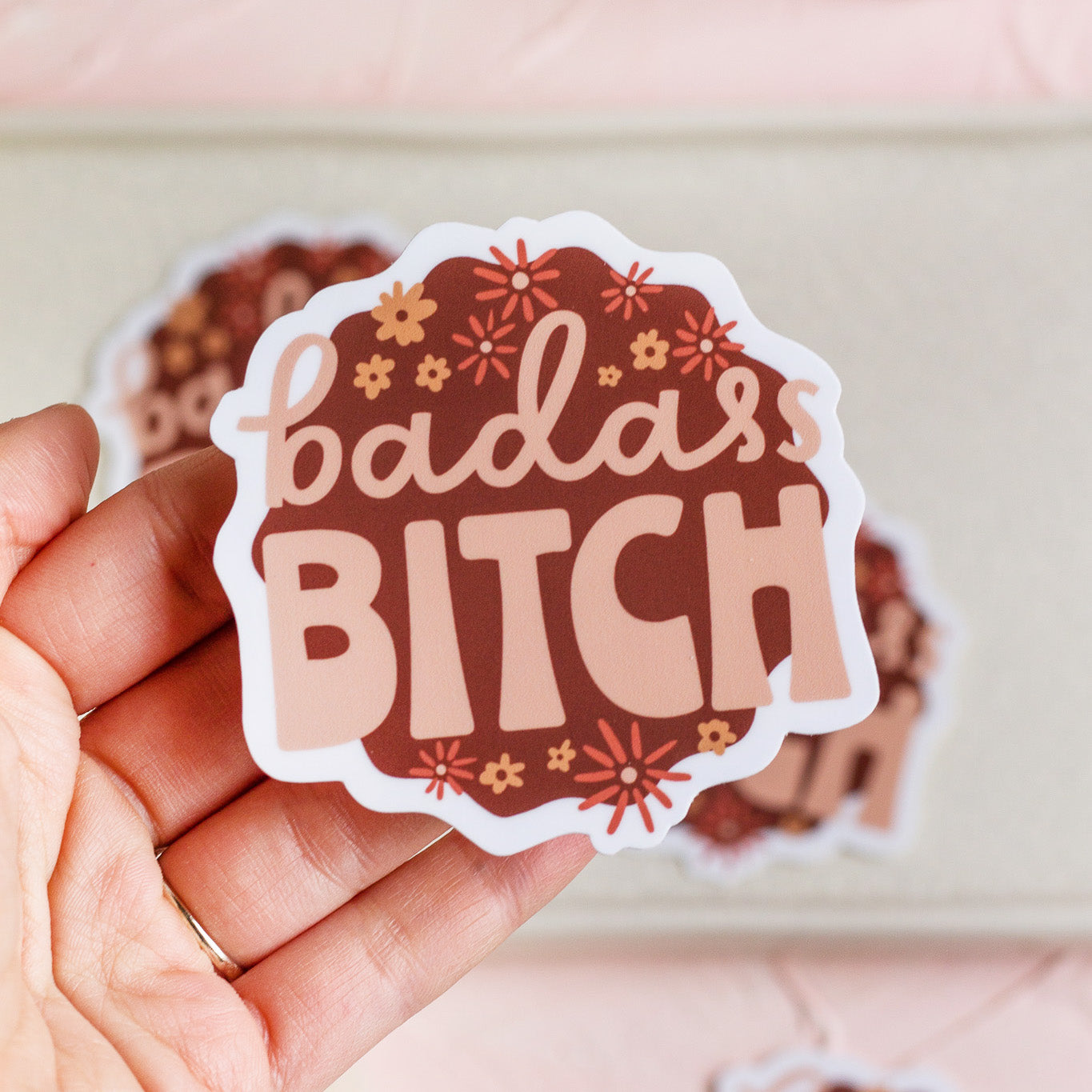 Badass Bitch Sticker