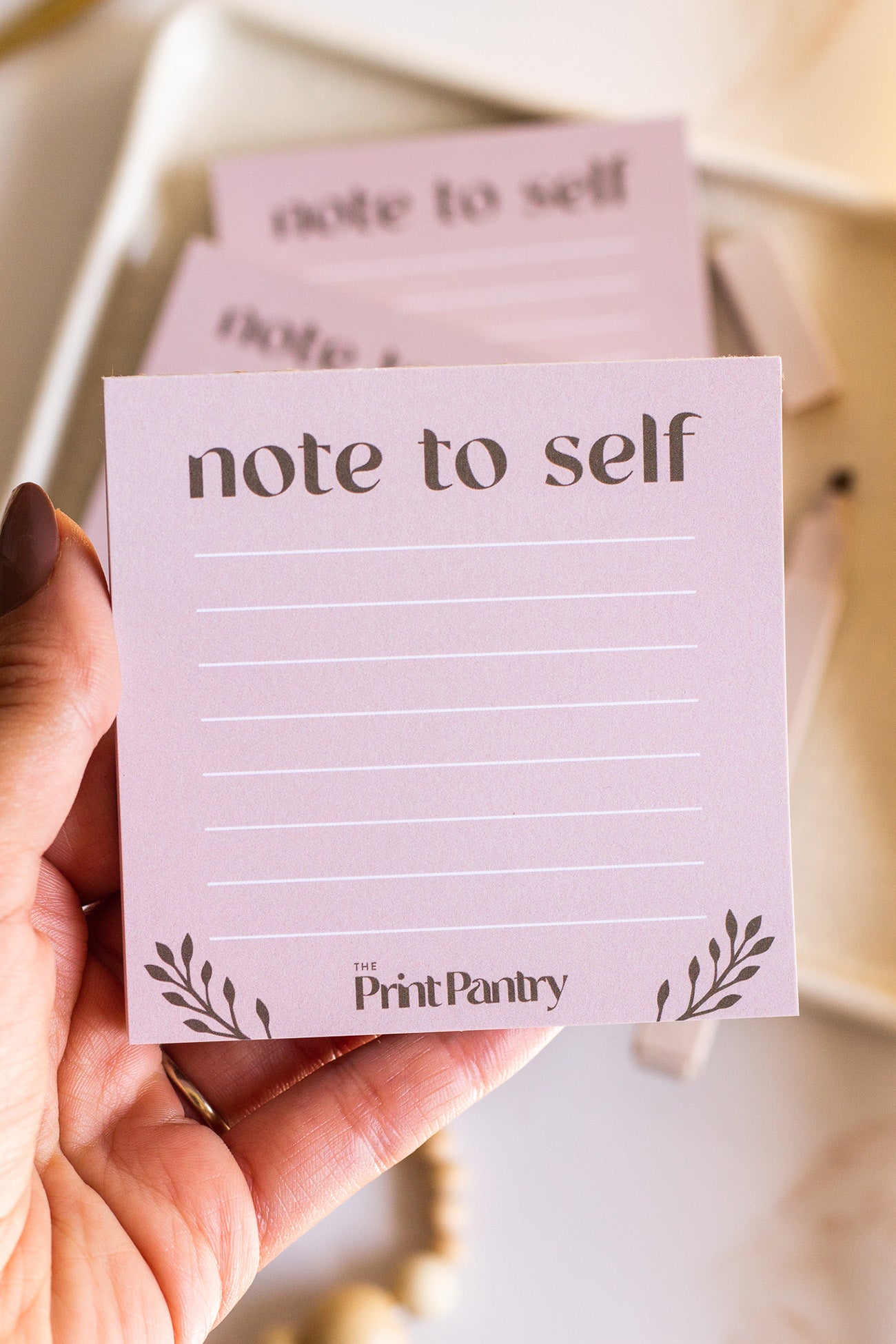 Mini Note to Self Notepad – The Print Pantry