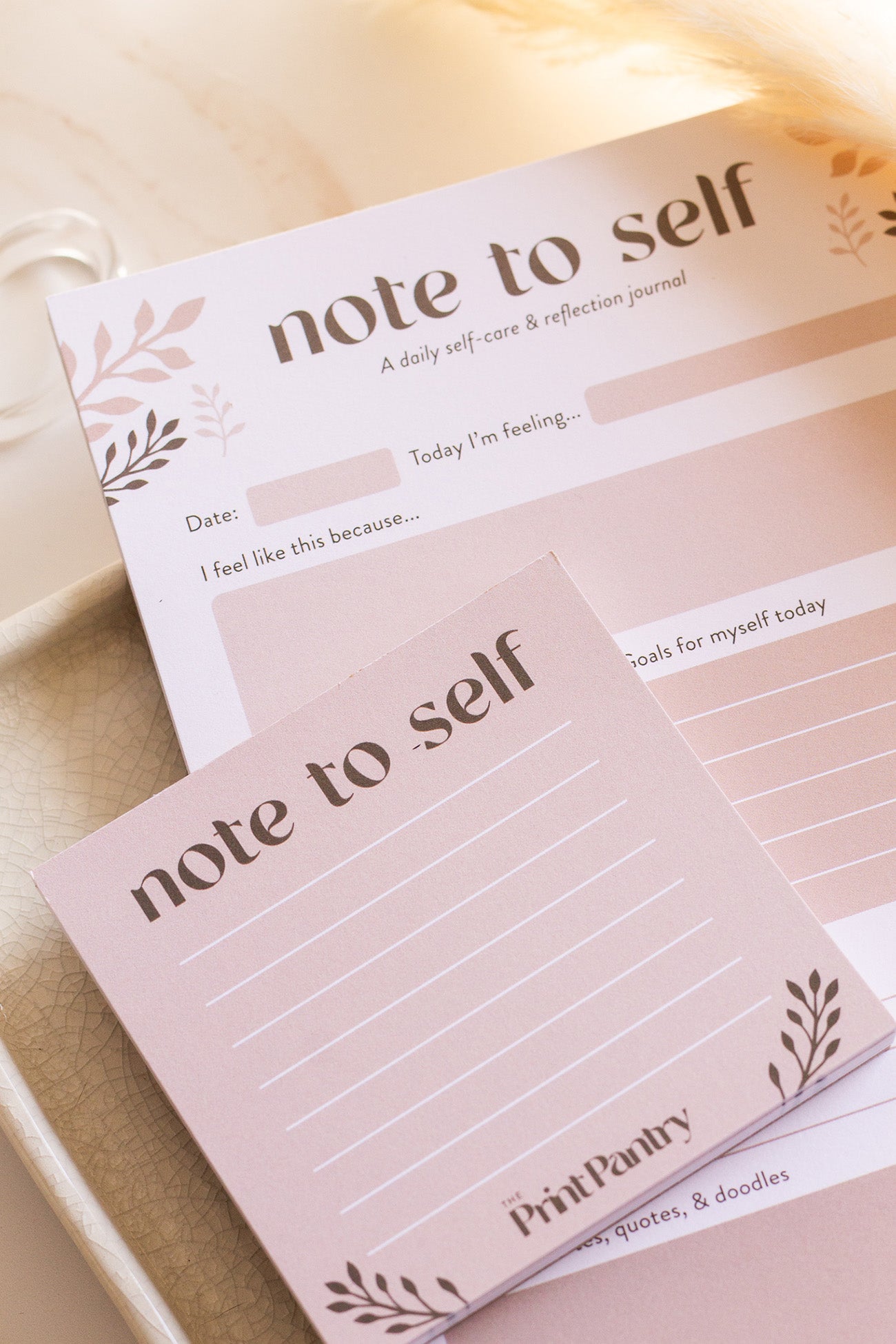 Note To Self Notepad Bundle – The Print Pantry