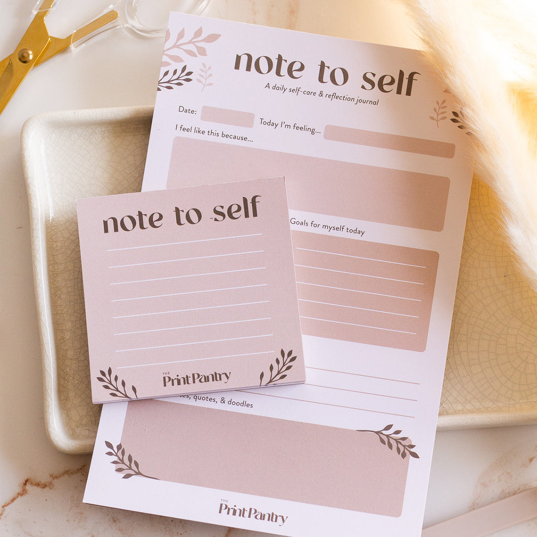Note To Self Notepad Bundle – The Print Pantry