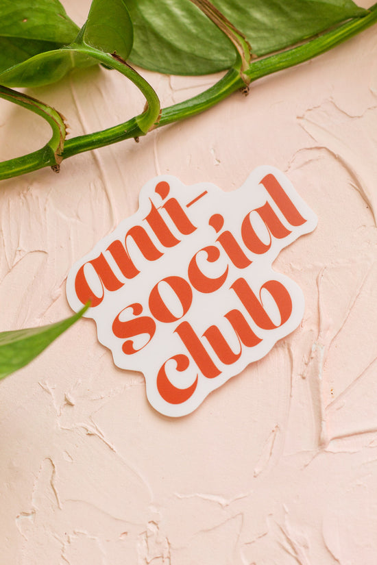 Anti-Social Club Sticker