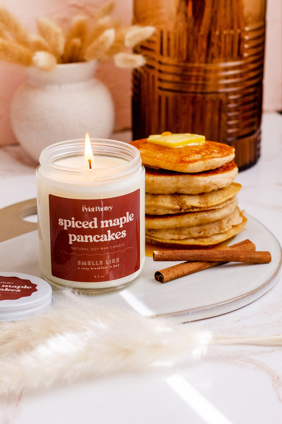 Load image into Gallery viewer, Spiced Maple Pancakes Candle
